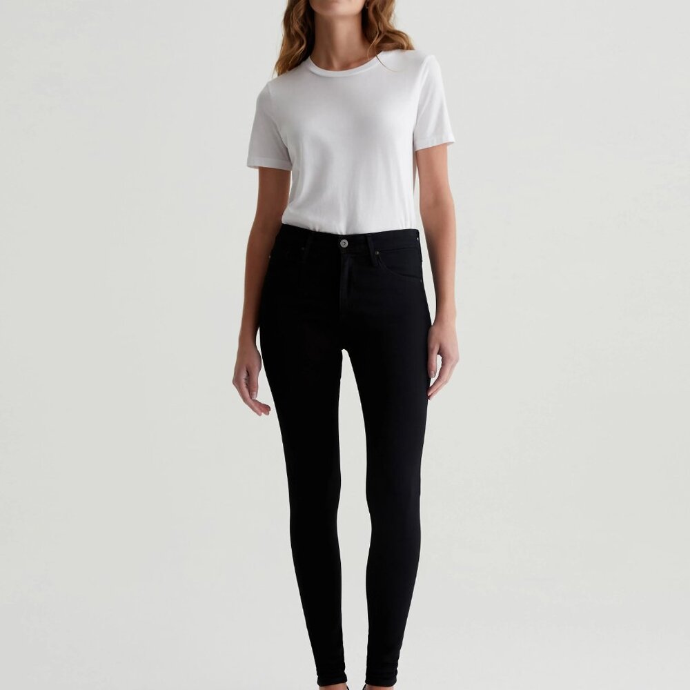 Women’s AG "Farrah" Black Skinny Jeans